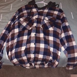 Hooded Flannel